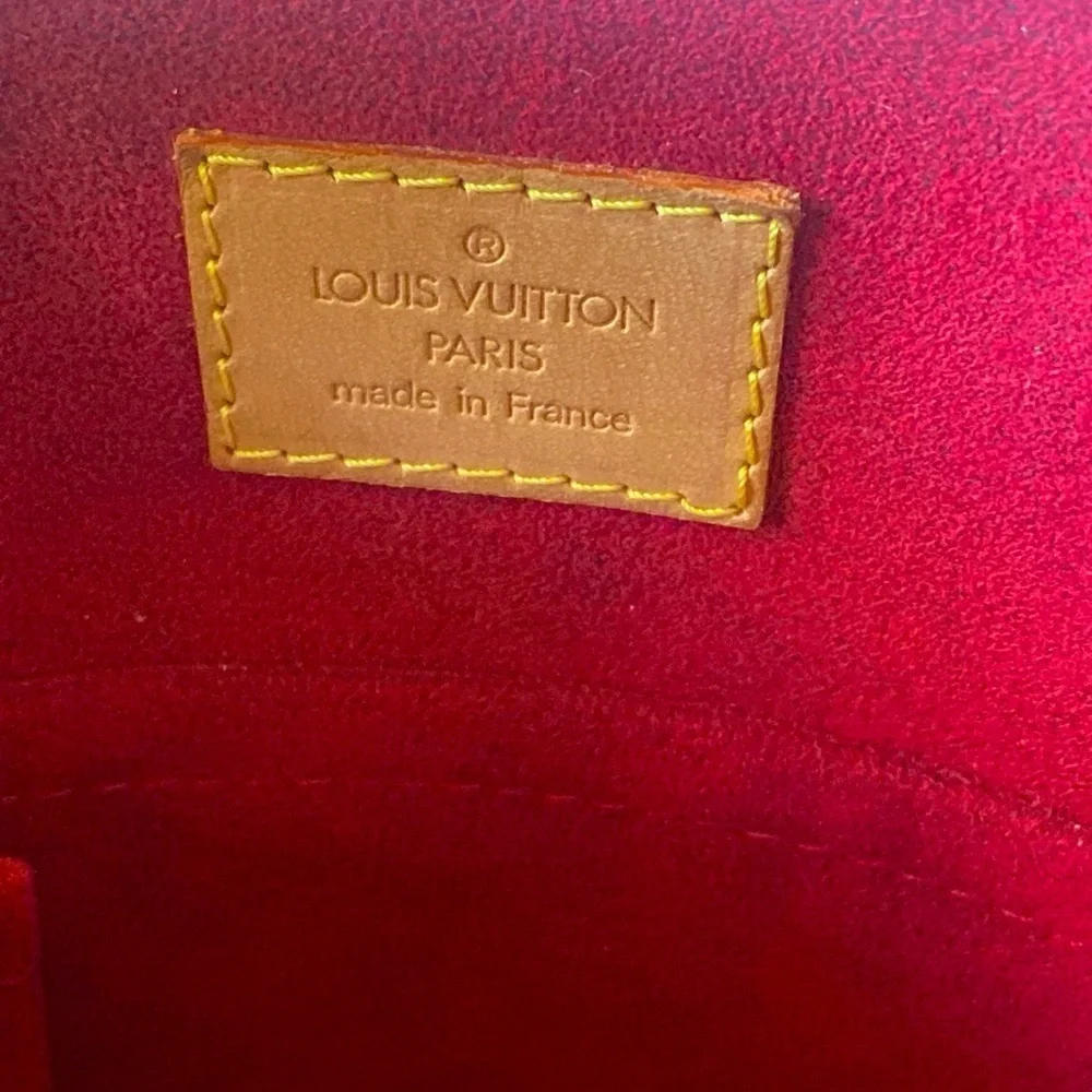 Vintage Louis Vuitton Coussin GM Shoulder Bag Monogram Canvas Brown Luxury